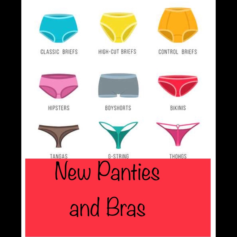 Panties and Bras : NEW ONLY